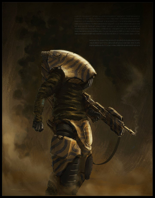 Illustration for article titled Lookin' Sharp, Fish-Head Killer Robot Dude